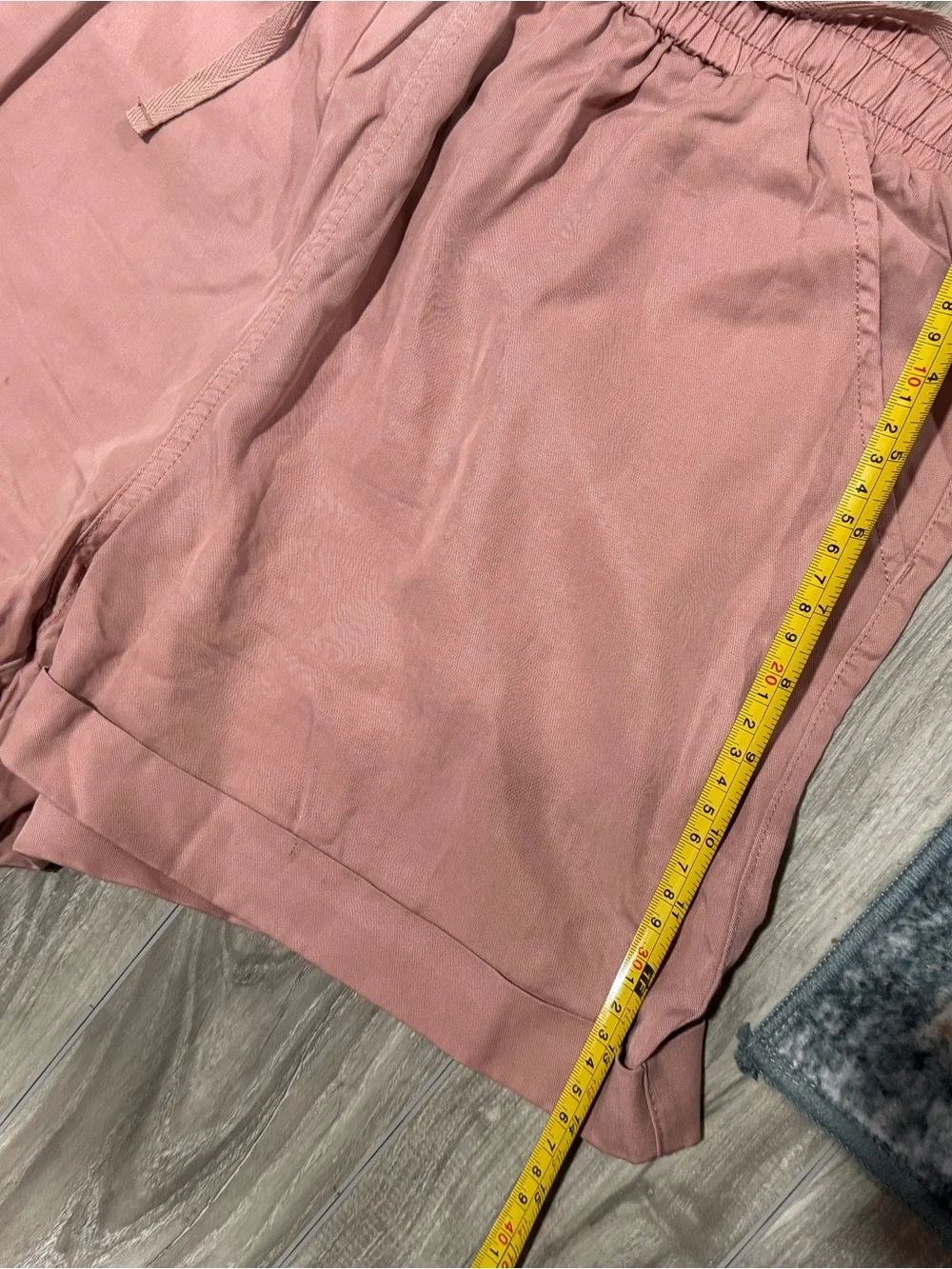 Universal Thread Dusty Rose High-Waist Drawstring Shorts